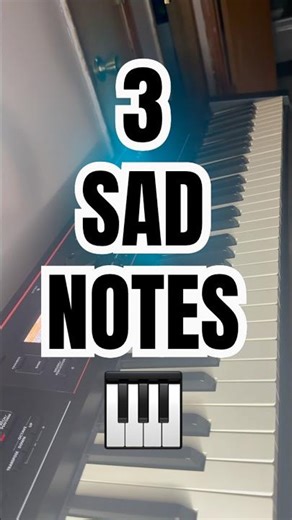 How To Sound Sad On Piano Instantly 🎹