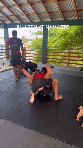 🥋 Step on the mat and challenge yourself — mind, body, and spirit! Join us at Namaste for Jiu-Jitsu every Monday & Wednesday from 6:30–8:30 PM. Whether you’re here to build strength, learn self-defense, or just sweat it out, there’s a place for you on the mat. 🌊✨ All levels welcome — come roll with us!#jiujitsubelize #namaste #cayecaulker #martialarts #cayecaulkerlife #trainwithus #goslow #goodvibesonly | Namaste Café Yoga Studio