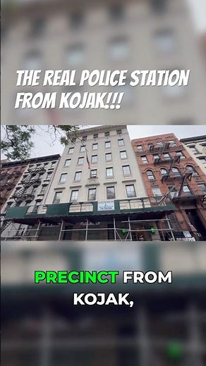 Do These Cops Know Their Precinct appeared on KOJAK? #filminglocations #shorts