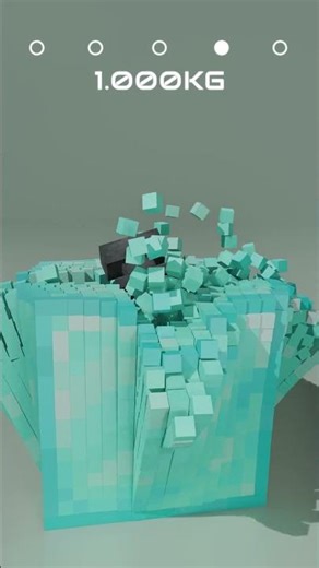 Minecraft Diamond block vs 10.000KG Anvil! ⚖️💎