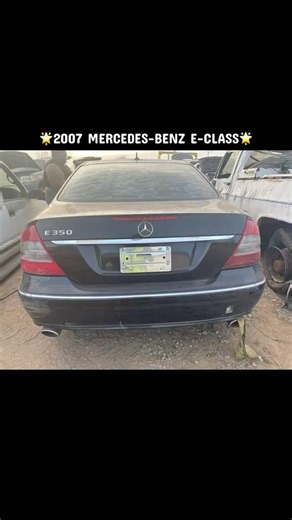 🌟2007 MERCEDES-BENZ E-CLASS🌟V6, 3.5L ✅GOOD TRANS ✅GOOD MOTOR