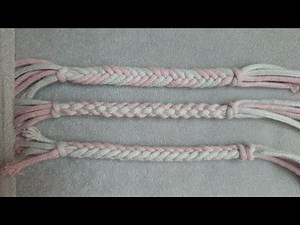 編繩基礎- 六股編 Basic six strand braided