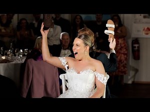 The Funniest Wedding Shoe Game Ever?