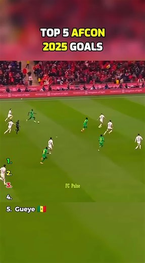 Les meilleurs buts de la CAN 2025