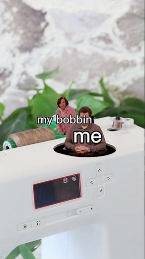 If only bobbins could actually tell us they’re almost empty… 😅