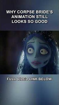 Why Corpse Bride's Stop Motion Looks AMAZING Today #corpsebride #timburton #stopmotion