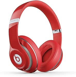 Beats Studio Wireless Over-Ear Headphone (Red)(Renewed)