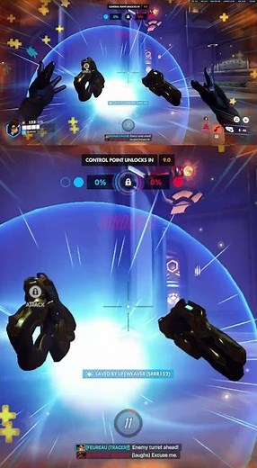 How a Single Graviton Surge Turned a 5v5 Rush Into Victory 🚀 #Overwatch #Gameplay #EpicWin