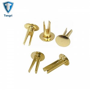 [Hot Item] Brass Bifurcated Rivet Split Rivets for Bags Garments