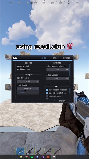 might as well just get recoil.club #rust #rustgame #rustscripts #rustscripter #rustscripting