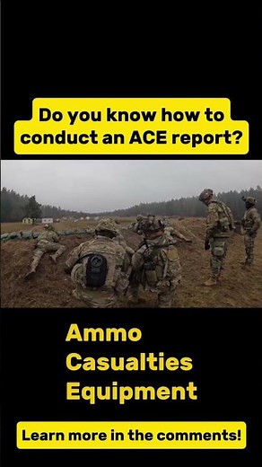 Do you know how to conduct an ACE report?