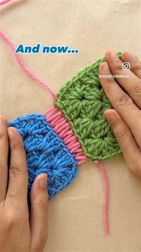 INVISIBLE JOIN: How to Join Granny Squares Pt 4 #grannysquare #crochetforbeginners #crochettutorial