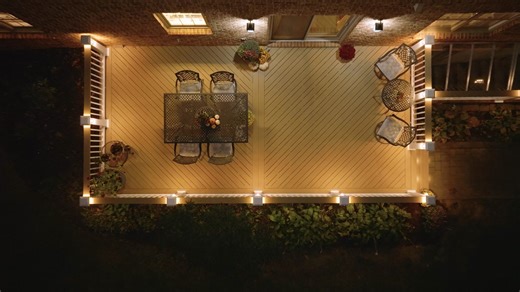 A deck that shines day and night ✨ This custom TimberTech build blends perfectly with the home’s timeless brick exterior - featuring sleek white railings, warm accent lighting, and low-maintenance composite decking built to last. Whether it’s coffee at sunrise or dinner under the lights, this space was designed for everyday living and effortless style. #VDW #VirginiaDeckWorks #TimberTech #CustomDeck | Virginia Deck Works LLC