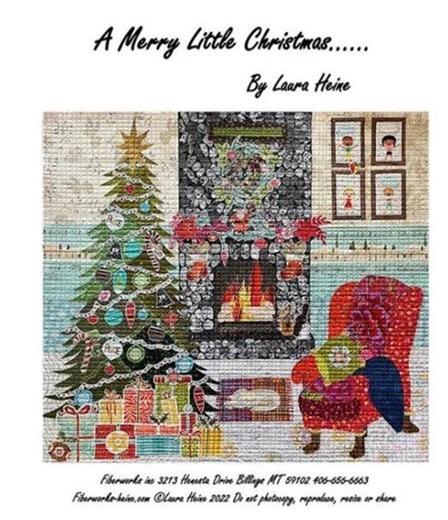 Christmas Quilt Pattern, Fiberworks Laura Heine Collage Quilt Pattern, Cute Quilt Patterns, Holiday Quilt Designs - Etsy Australia