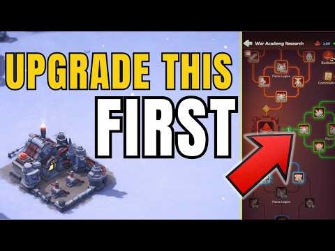 War Academy Guide – What to Upgrade FIRST | Whiteout Survival