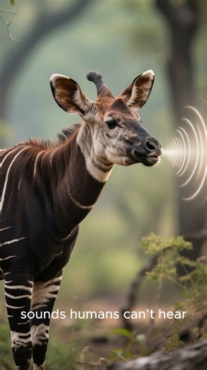 Okapi Facts: The Hidden Forest Giant #Okapi #WildWonderpedia #RareAnimals
