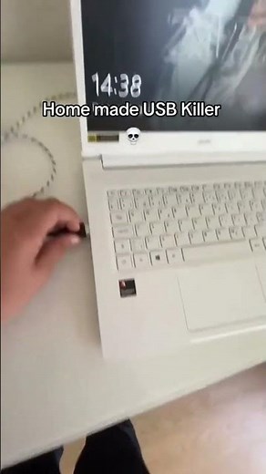 DIY USB Killer 😵💀 | Home-Made Shock Tool (Educational Only)