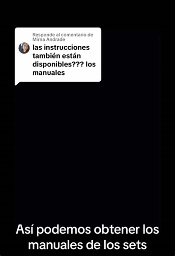 Cómo descargar manuales de sets de Lego en PDF