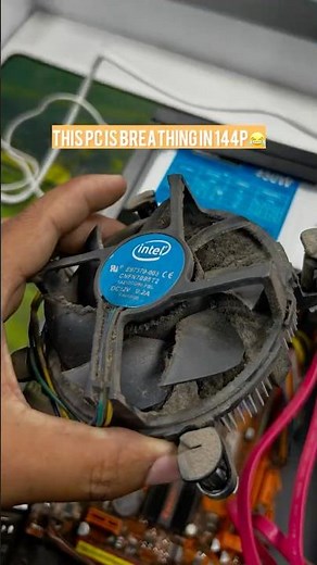 How was this PC even running? 💀 #shorts