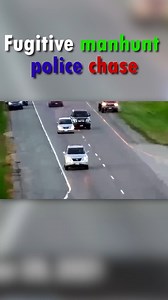 Massive police chase of fugitive caught on camera | Midwest Safety