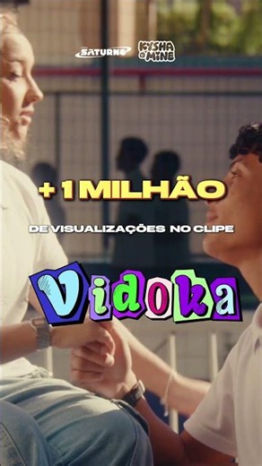 Passamos de 1 MILHÃO de visualizações no clipe de “Vidoka”! 💜