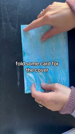 Binding a notebook tutorial #art #craft #booktube #paper #bookbinding #notebook #tutorial