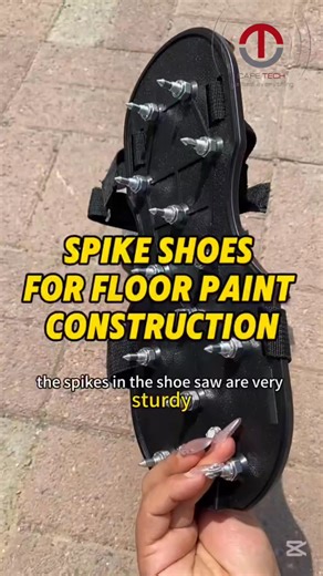 👟🛠️ Spike Epoxy Shoes Perfect for walking on epoxy floors during installation without leaving marks or damaging the surface. ✨ Features: ✅ Spiked sole for even weight distribution ✅ Helps remove air bubbles in epoxy coating ✅ Adjustable straps – fits most shoe sizes ✅ Durable & reusable design ✅ Ideal for epoxy flooring & self-leveling projects Normal Price - Rs 1000 Promo Price - Rs 800 ( 1 Pair ) Vat Incl 📍 Available now at Capetech 📞 For more info/details contact us on the: Showroom: 697 