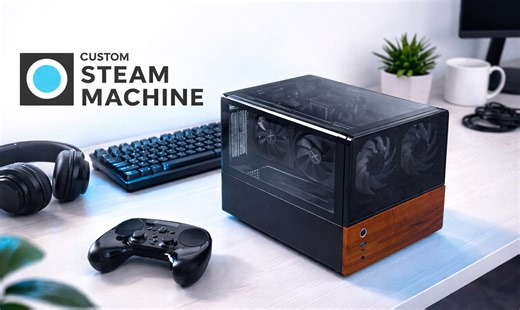 DIY Steam Machine Build : Skip the Mini PC, This Linux Steam Build Hits 1440p with Headroom