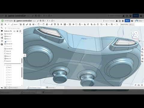 Games Controller pt.7 - Finishing Up (Onshape Tutorial)