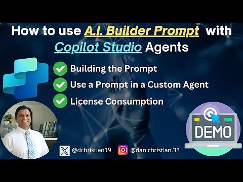 How to use A.I. Builder Prompt with Copilot Studio Agents