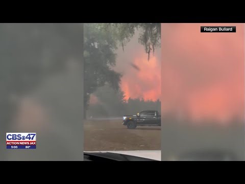 Georgia official report progress containing Highway 82 Fire