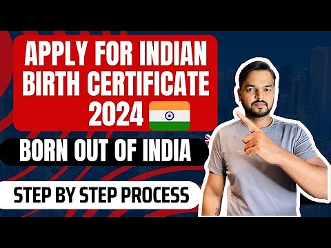 [NEW] How to Apply for Indian Birth Certificate for baby born Out Of India | Step by Step process