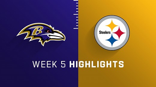 Ravens vs. Steelers highlights | Week 5