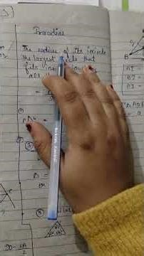 incenter and inradiuus #geometry #triangle #mathstricks #maths #easy