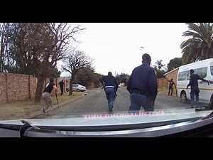 Responding and pursuit of armed home invaders