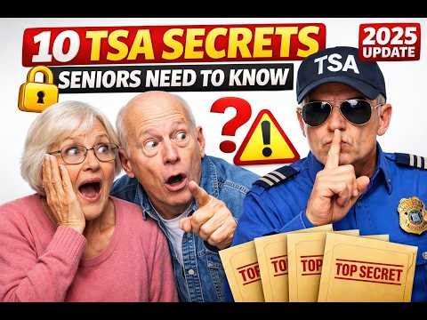 10 TSA Secrets Seniors MUST Know Before Flying in 2025 (Avoid Costly Mistakes!)