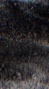 Retro Distorted Glitch Vertical Overlay with VHS Flicker