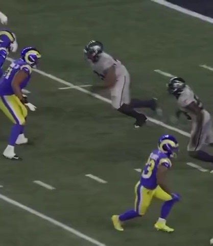 Preme Sports on Instagram: "Seahawks LB Derick Hall is appealing his one-game suspension, claiming he didn’t step on Rams guard Kevin Dotson on purpose. Videos appear to show Hall’s foot getting stuck, suggesting the contact may not have been intentional, as the NFL ruled. Let us know your thoughts!👇 (via: NatUW_Hawks/X, @mysportsupdate)"