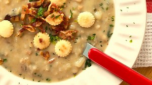 The Creamiest New England Clam Chowder