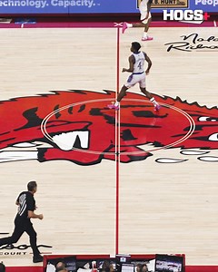 Tonight. 8pm. Only on Hogs Plus. Go behind the scenes for Coach Cal's first game at Bud Walton Arena. | Arkansas Razorback Men's Basketball