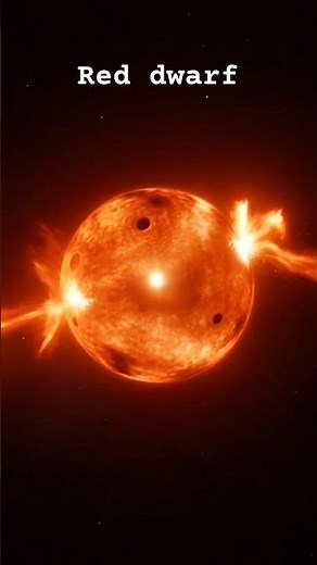 Red dwarf 🔴✨ #shorts