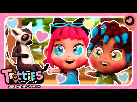 🐵🐨LAS TROTTIES AYUDAN A UNOS SIMPÁTICOS ANIMALITOS🐱🐭DIBUJOS ANIMADOS EN ESPAÑOL
