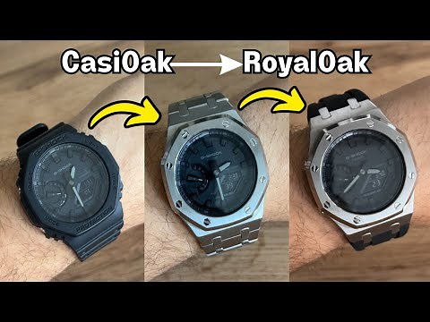 How to turn your CasiOak into a Royal Oak (Full Guide)