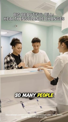 How the Big Beautiful Bill Can Affect Health Insurance #healthinsurance #medicaid #medicare