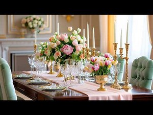 20 Luxe Easter Dining Ideas: Glamorous Spring Tablescapes & Menus