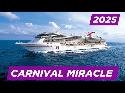 Inside the Carnival Miracle! Full Cruise Ship Tour & Review (2025)