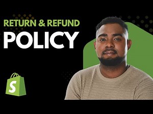 How to Add a Return & Refund Policy on Shopify Store | Step-by-Step Tutorial (2026 Guide)