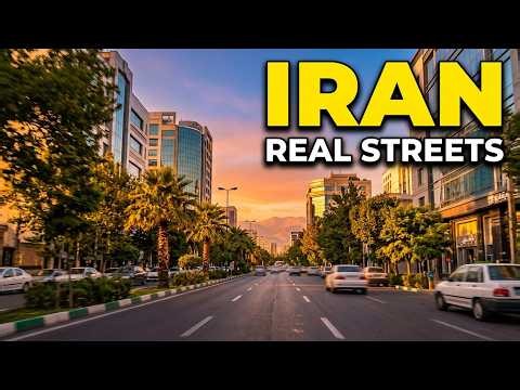 🇮🇷 TEHRAN, IRAN | Driving Through the Real Streets of Tehran in 4K - IRAN