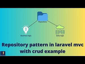 Repository pattern in Laravel MVC with CRUD example #coding #programming #php