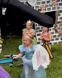 13M views · 288K reactions | 'Three year old asked for a princess party but a dragon crashed it ️' | LADbible | Facebook